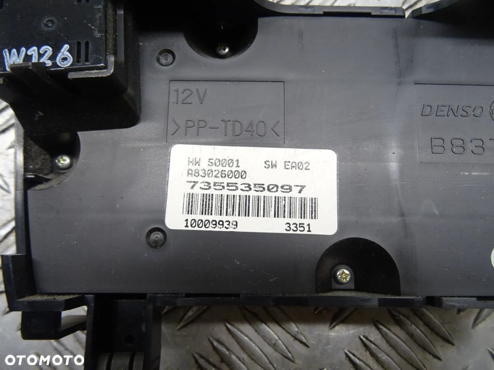 FIAT DUCATO III (06-14) L3H2 2.3JTD PANEL KLIMATYZACJI 735535097 - 2