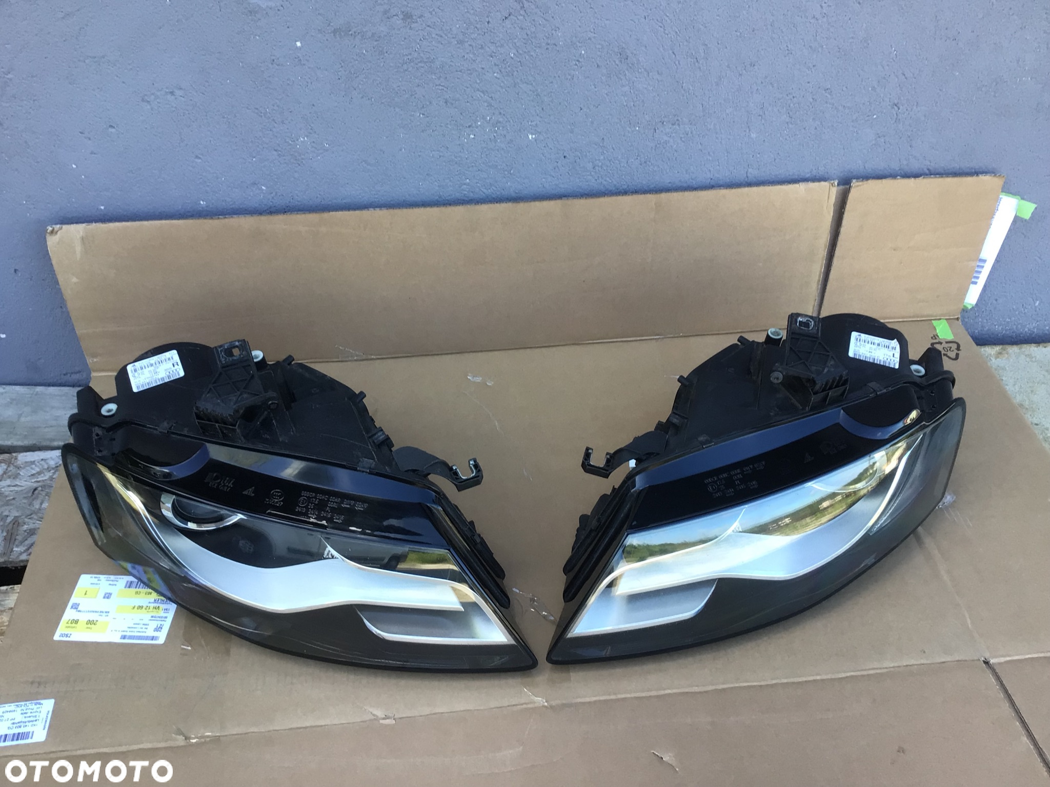 Lampa przednia Lewa Prawa Audi A4 B8 8K0 Bi-xenon Led - 4