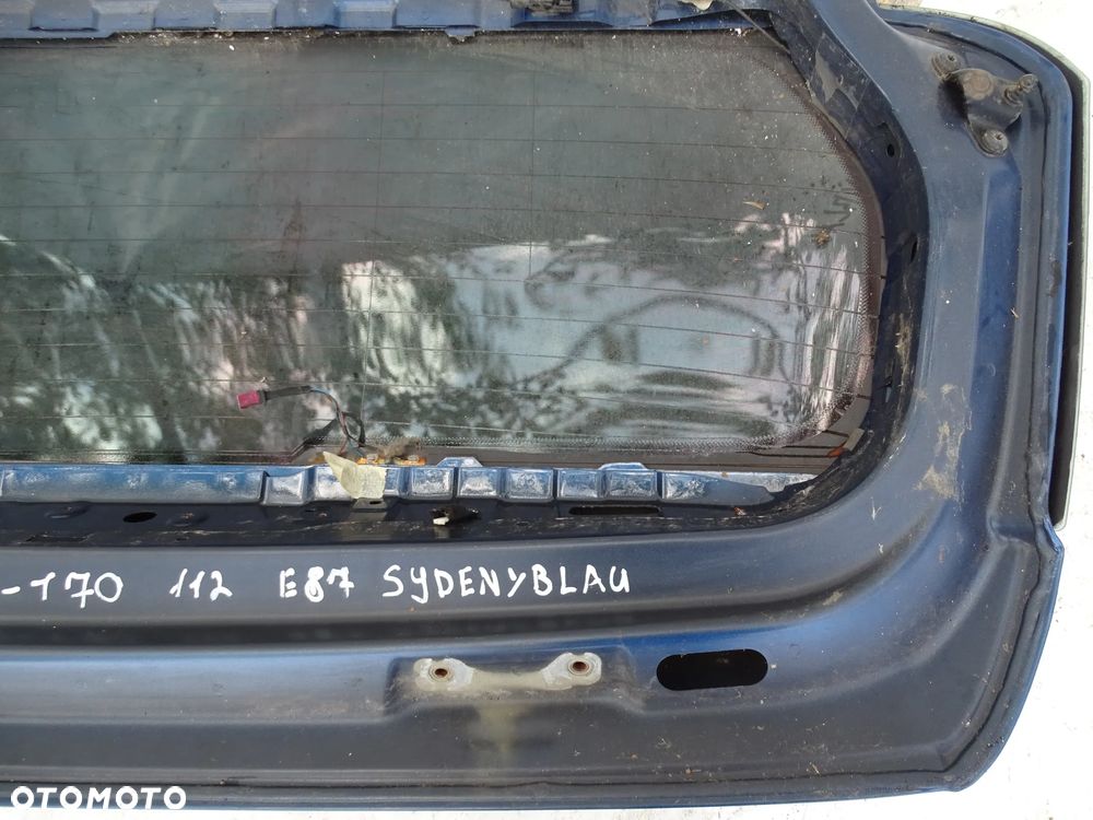 KLAPA BAGAŻNIKA BMW E81 E87 SYDNEY BLAU F-VAT - 8
