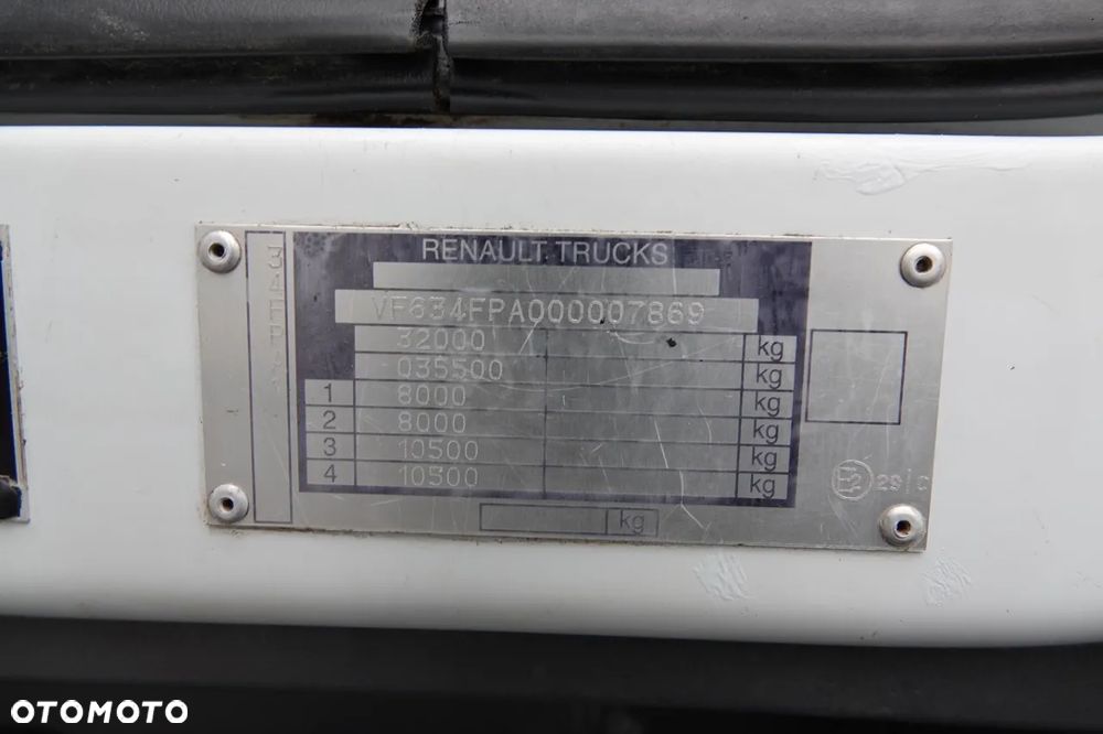 Renault KERAX 430 / 8x4 / WYWROTKA / HYDROBURTA / HYDROKLAPA / BORDMATIC / EURO 5 EEV - 32