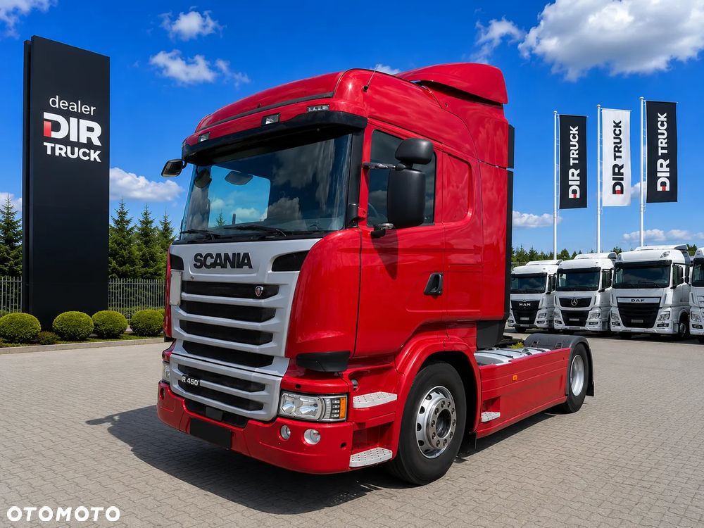 Scania R450 BEZ EGR! HIGHLINE STANDARD AUTOMAT+RETARDER EURO6 NISKI PRZEBIEG! RAMA BEZ KOROZJI ! DWA ZBIORNIKI !Spojlery Międzyosiowe 11.2017rok ! - 1