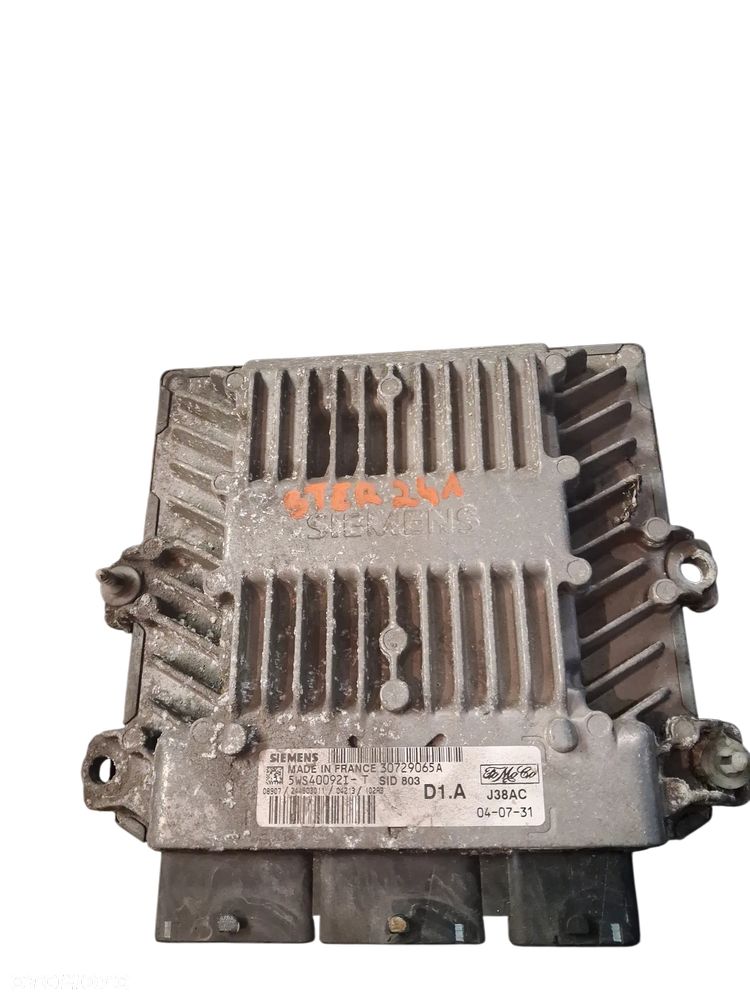 Sterownik KOMPUTER SILNIKA ECU VOLVO 5WS40092I-T 30729065A D1.A - 1