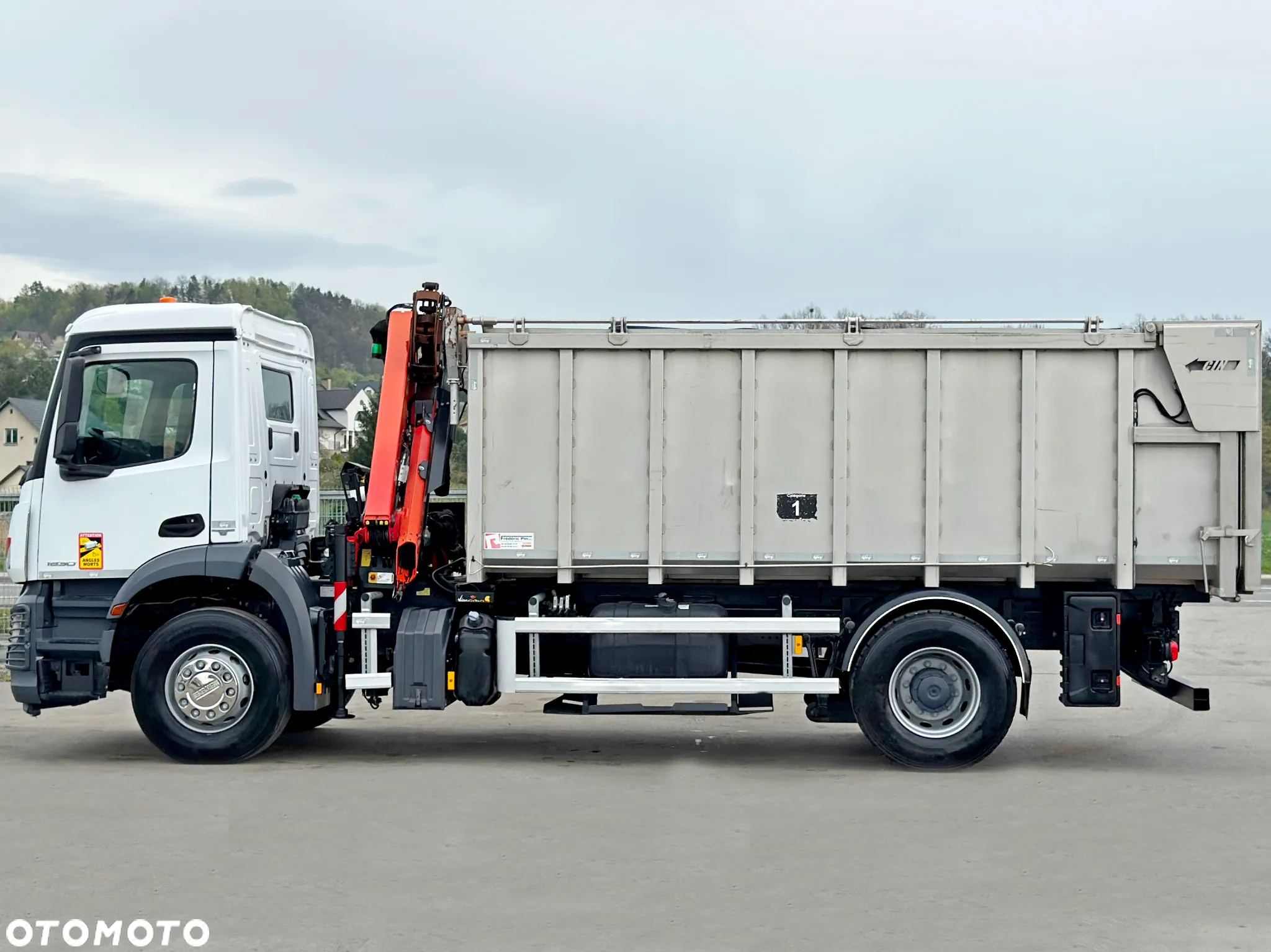 Mercedes-Benz AROCS 1830 * WYWROTA 5,00 * PK 7.501 SLD A + PILOT - 7