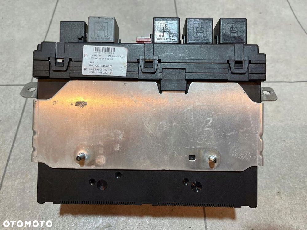 MERCEDES W221 SKRZYNKA MODUŁ SAM BSI STEROWNIK BDB - 6