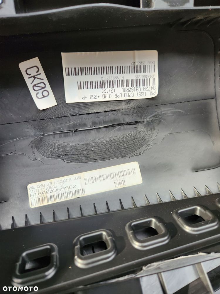 deska rozdzielcza konsola hyundai i20 ii brązowa - 4