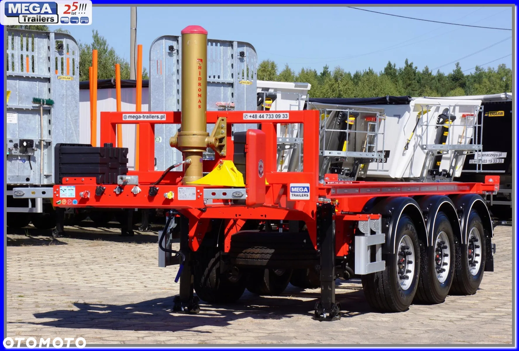 Inny Kontenerowa 20 FT / wywrot + Full ADR EX2, EX3, FL, OT - MEGA Trailers !!! - 7