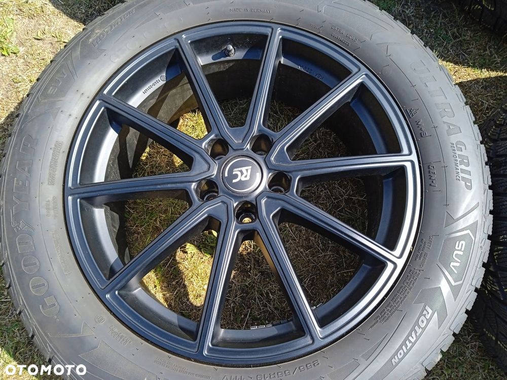 Felgi aluminiowe 5x112 Audi VW Mercedes opony zimowe 255/55 R19 7mm - 5