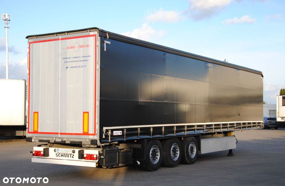Schmitz Cargobull SCS Kurtyna / Podnoszona oś / Kosz paletowy - 4