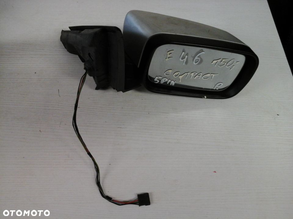 LUSTERKO BMW E46 COMPACT PRAWE 5 PIN ELEKTRYKA - 1