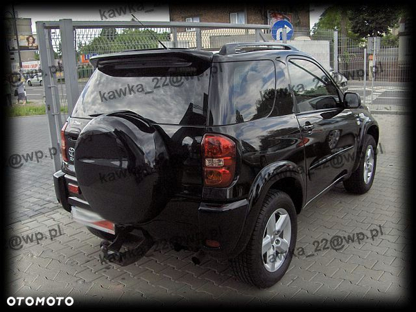 TOYOTA RAV4 SPOILER LOTKA SPOJLER NA KLAPĘ PODKŁAD
