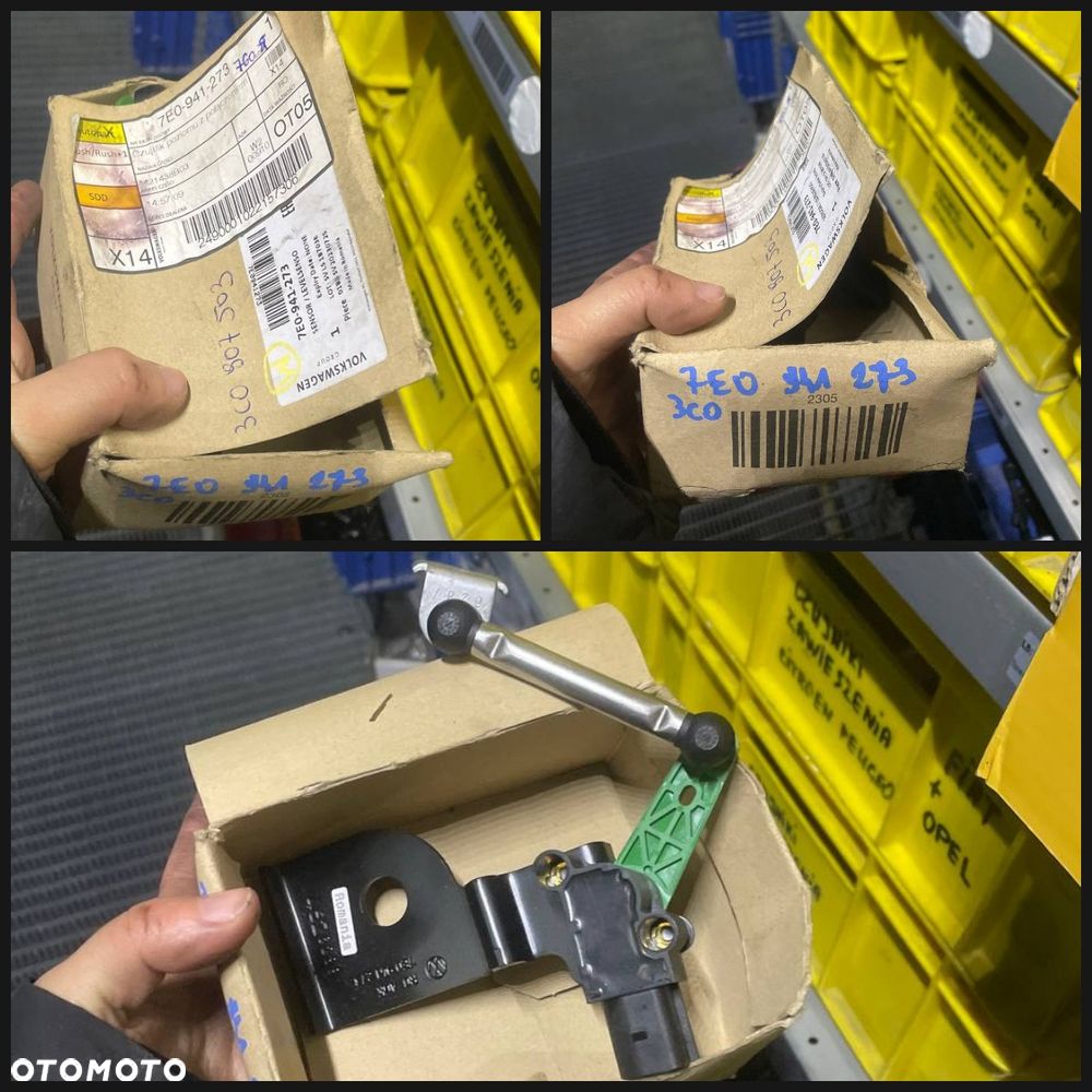 CZUJNIK POZIOMOWANIA ŚWIATEŁ PASSAT B7 3C0907503 - 3