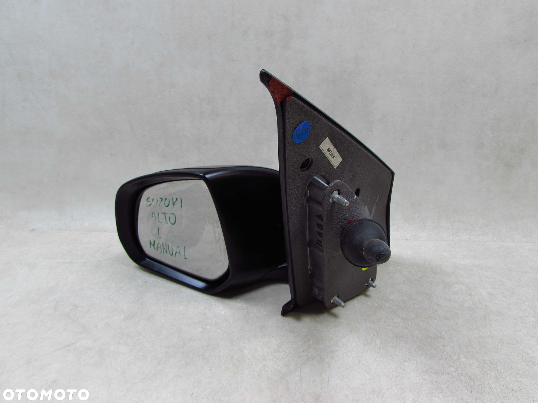SUZUKI ALTO VII NISSAN PIXO 09-14 LUSTERKO LEWE MANUALNE EUROPA - 2