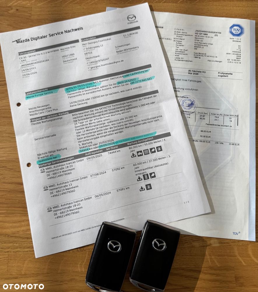 Mazda CX-30 e-SKYACTIVE X 186 SKYACTIV-Drive HOMURA - 17