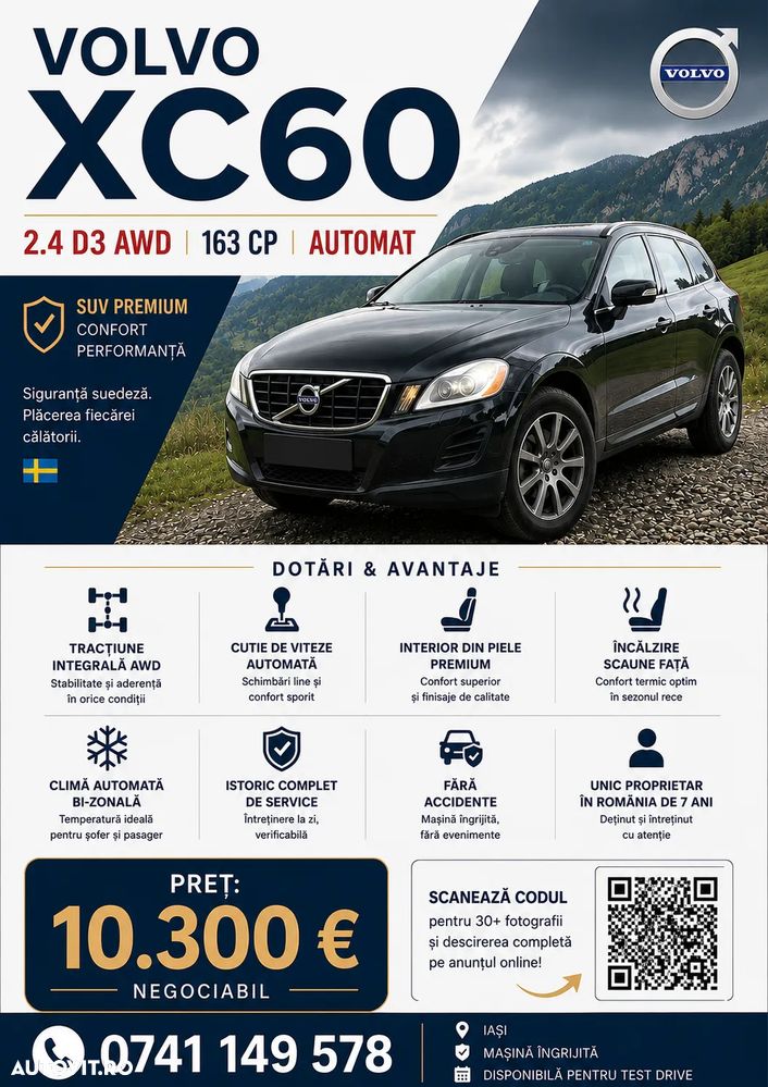 Volvo XC 60 D3 AWD Aut. Momentum - 1