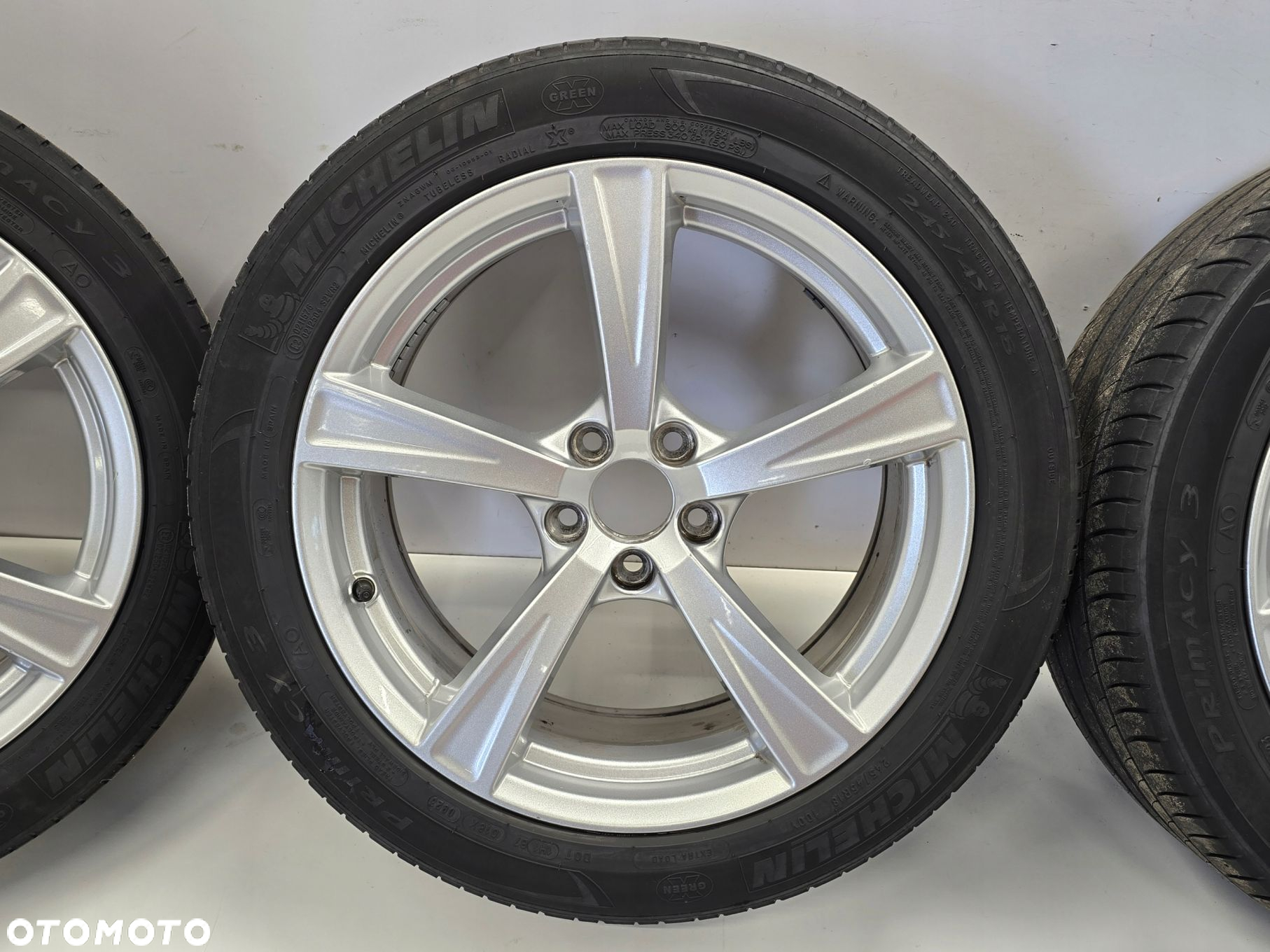 VOLVO V90 17R FELGI ALUMINIOWE 18" 5X108 ET42.5 OPONY - 4
