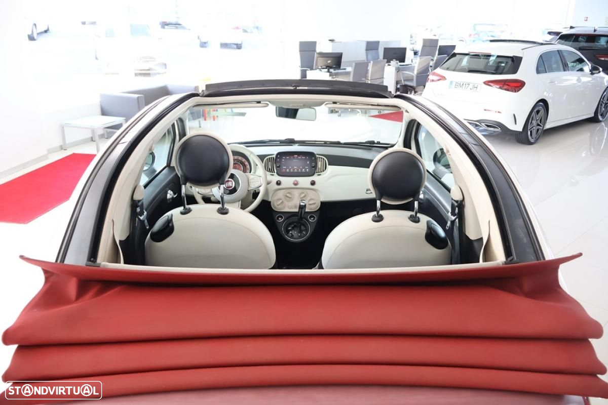 Fiat 500C 1.2 Lounge Dualogic - 14
