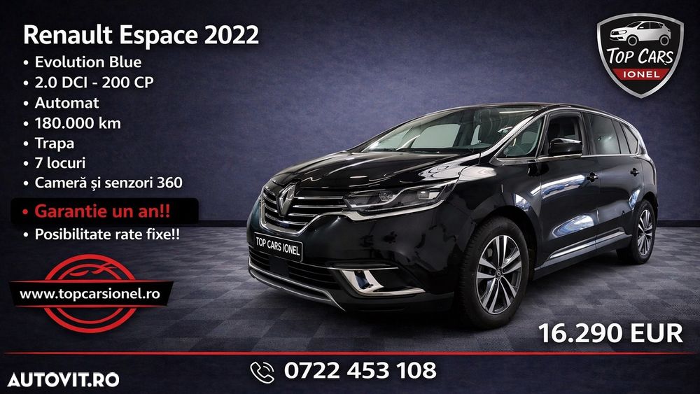 Renault Espace BLUE dCi 200 EDC INITIALE PARIS - 1