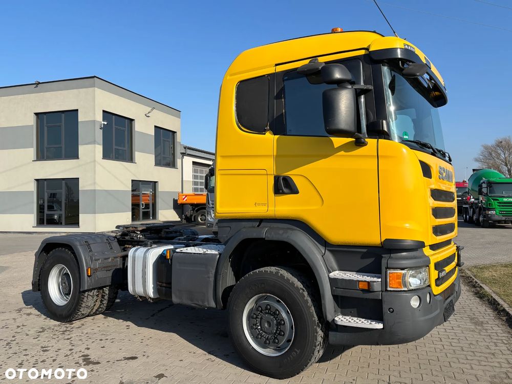 Scania Scania G490  4x4 stały napęd na wał, EURO 6, skrzynia redukcyjna , biegi terenowe , hydraulika do wywrotu, z Niemiec (G410 , G450) - 9