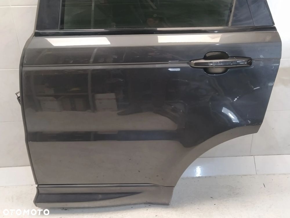 RANGE ROVER SPORT L494 DRZWI LEWY TYŁ TYLNE SZYBA LOGOWANA KLAMKA KOLOR CORRIS GREY UK ORYGINAŁ - 4