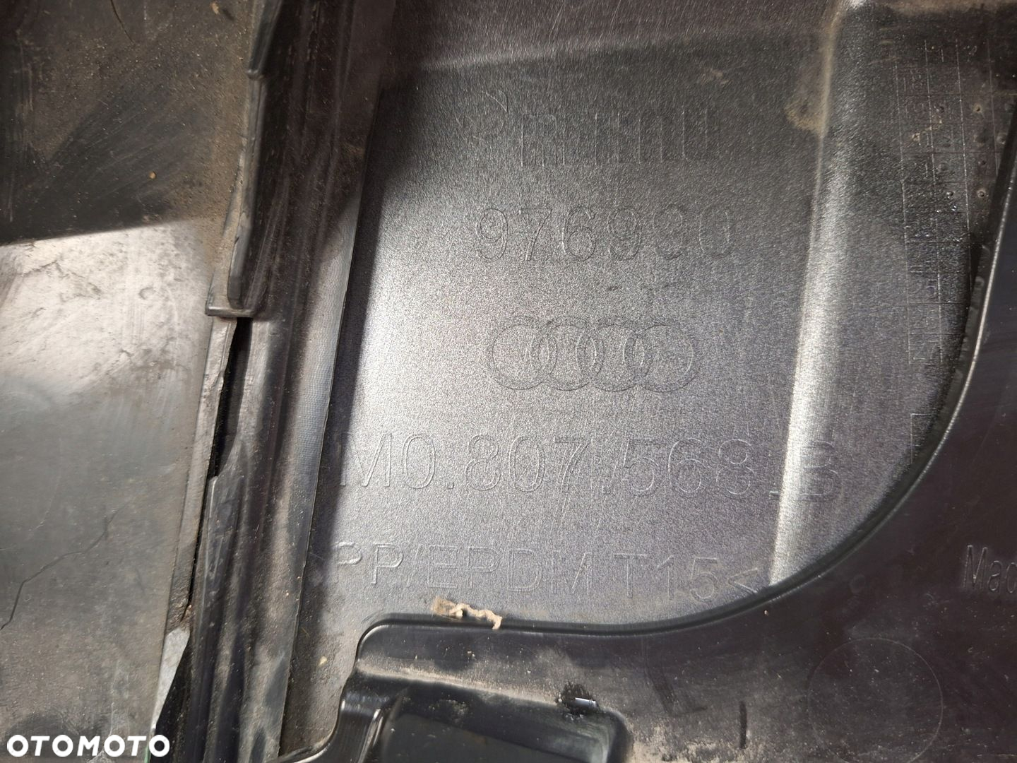 ZDERZAK SPOJLER DYFUZOR AUDI Q7 4M 4M0 PO LIFCIE LIFT S-LINE CHROM 2020-24 - 7