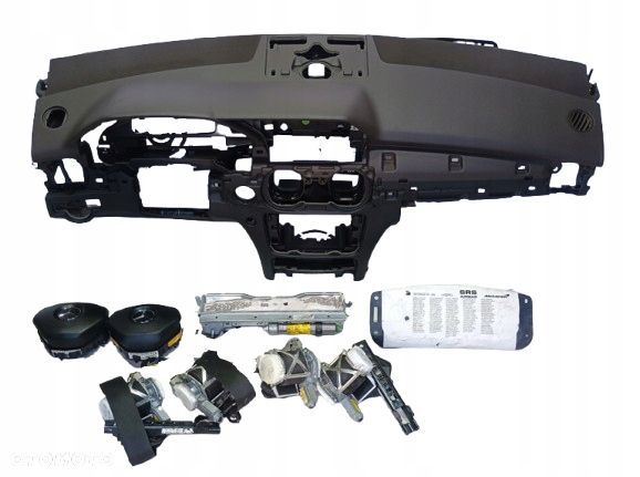komplet poduszki deska pas pasy mercedes glk x 204 lift - 1