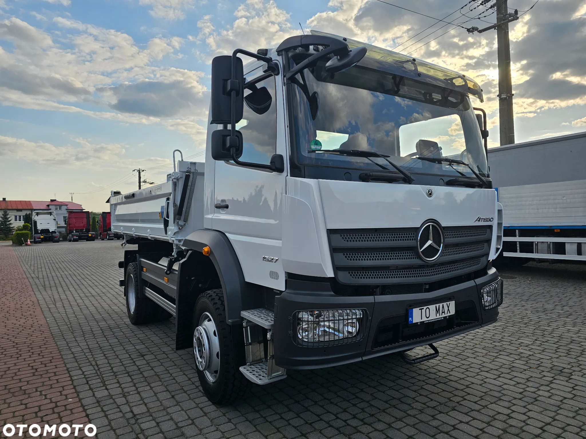 Mercedes-Benz ATEGO 1627 WYWROTKA 4X4 P.NOWA! - 16