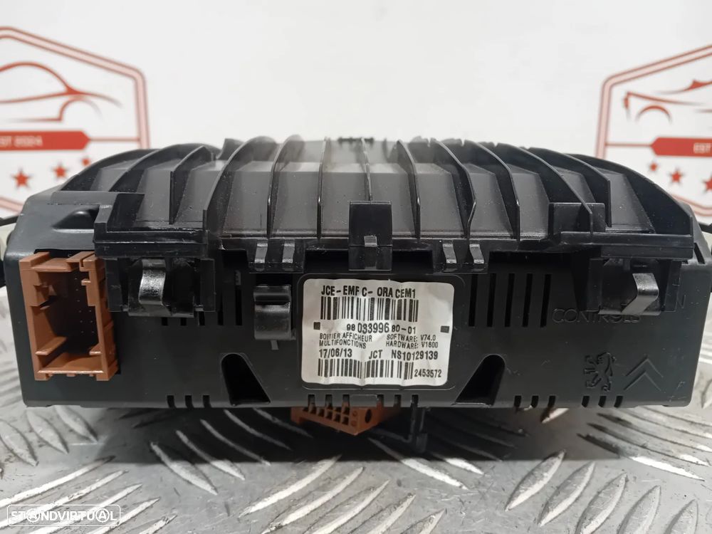 Display Ecra Peugeot RCZ 9803399680 Original - 2