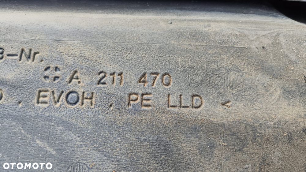 ZBIORNIK PALIWA BAK KOMPLETNY 80L POMPA PŁYWAK RURA WLEWU CZUJNIK CIŚNIENIA PALIWA MERCEDES CLS W219 LIFT 3.5 CGI V6 292KM - 7