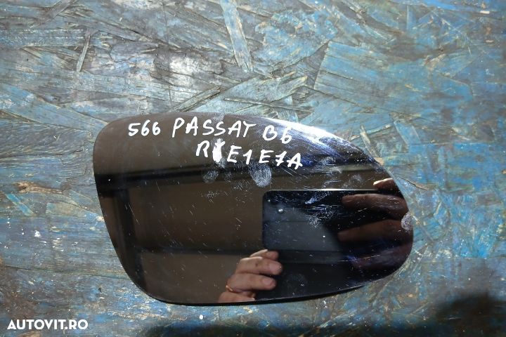 Sticla oglinda dreapta Volkswagen VW Passat B6 [2005 - 2010] wagon 5- - 1