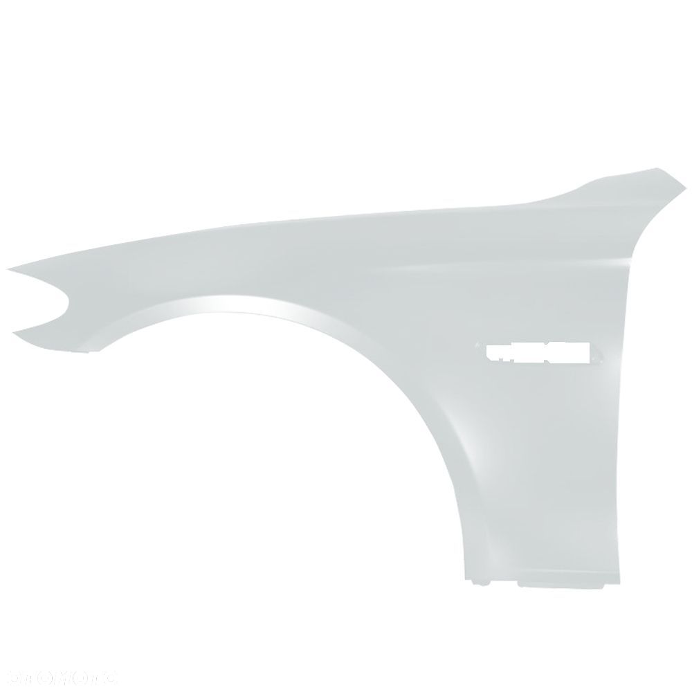 BLU Błotnik BMW 5 F10 F11 354 lewy srebrny 2010-2017 przód Titansilber - 2