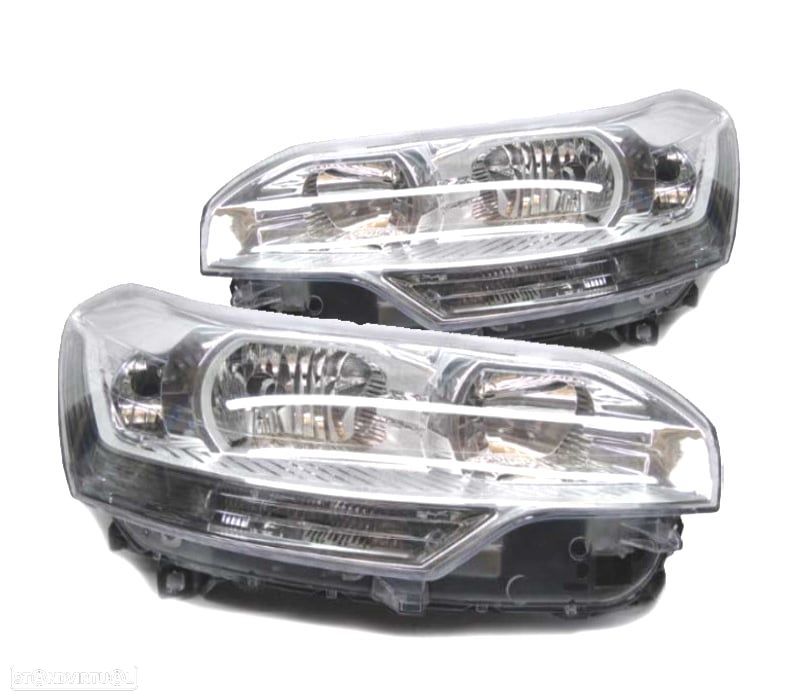 FARÓIS OPTICAS CITROEN C5 08-10 - 1