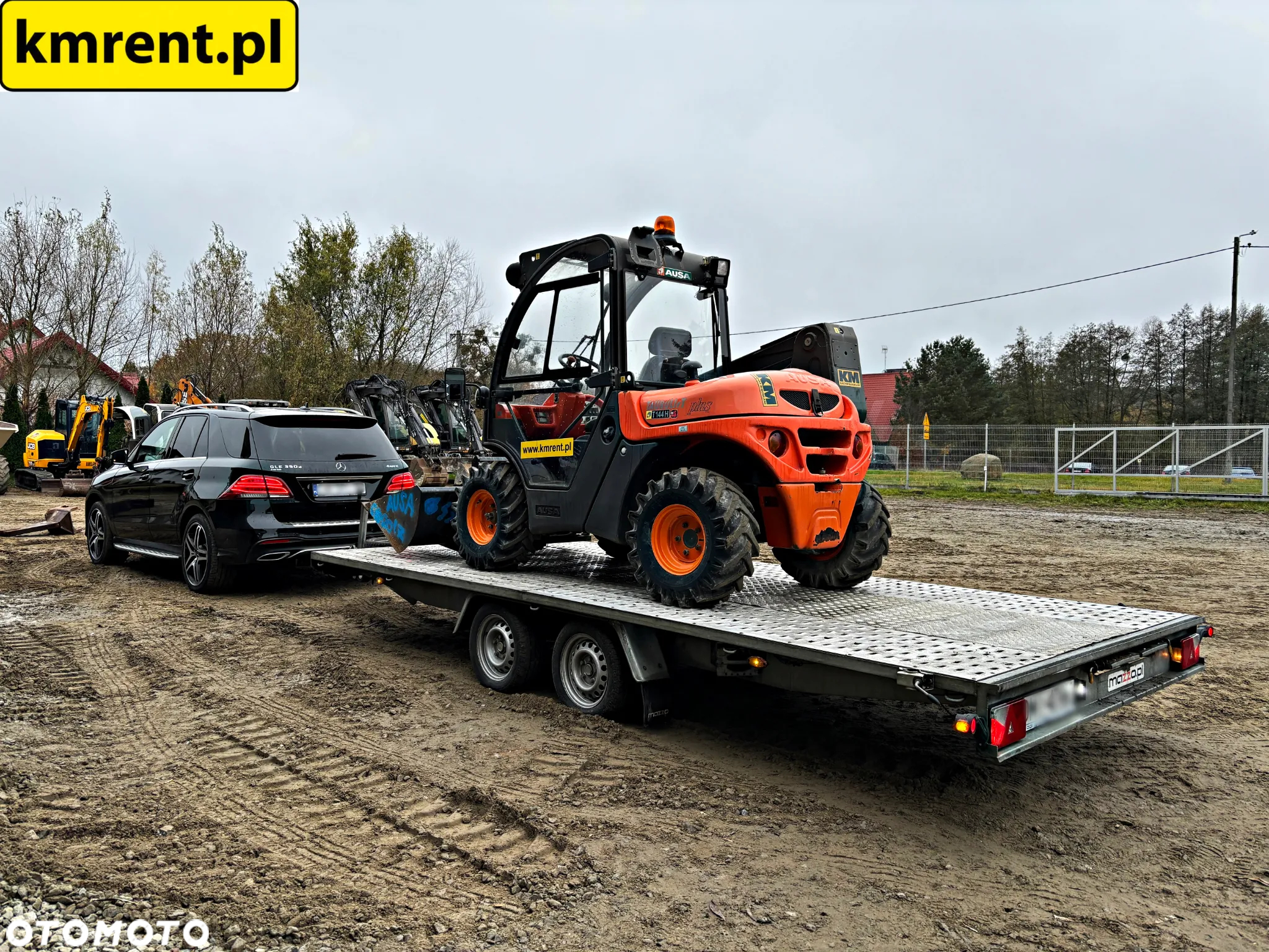 Ausa T 144 H ŁADOWARKA TELESKOPOWA 2017R. | NA LAWETĘ B E MTH 273 JCB 520-40 - 4