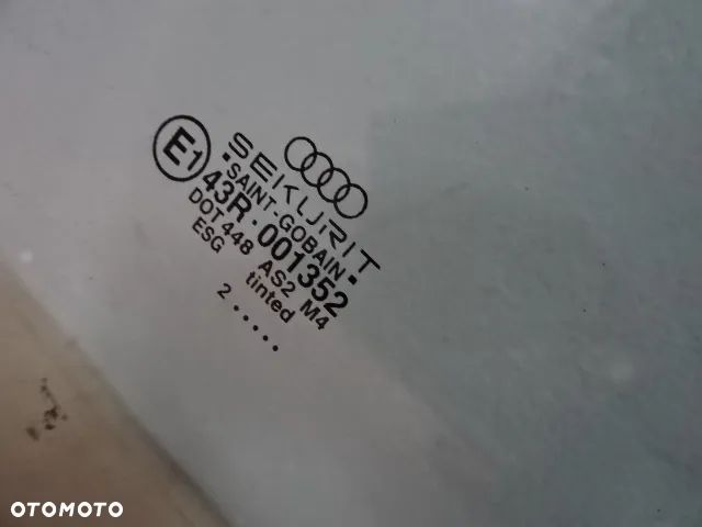 SZYBA DRZWI PRAWY PRZÓD AUDI A4 B6 SEDAN NR997 - 3