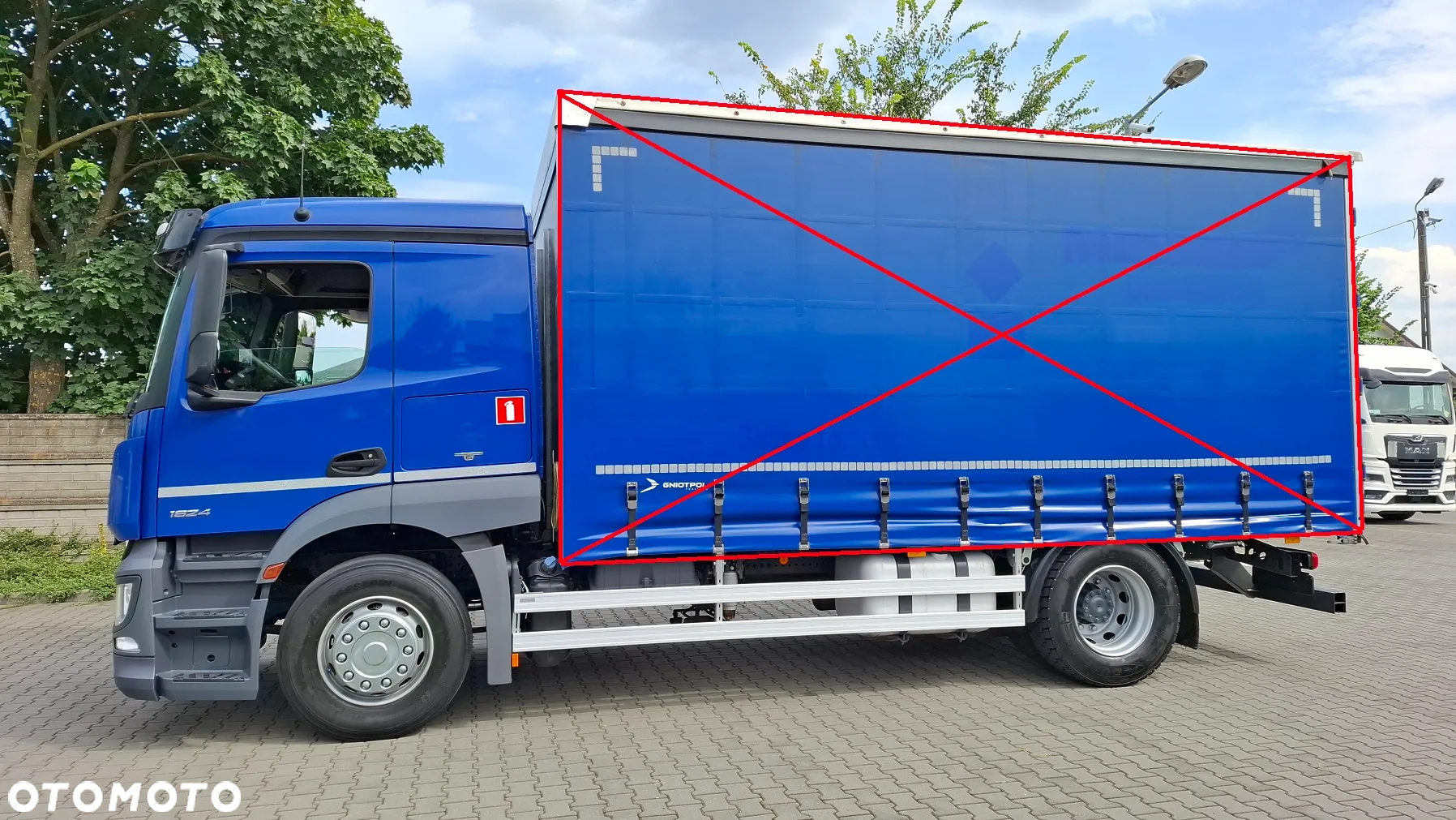 Mercedes-Benz ACTROS 1824 PEŁNY ADR / RAMA POD ZABUDOWE 5.22 / DMC 18000 / MAŁO UŻYWANY ! - 4