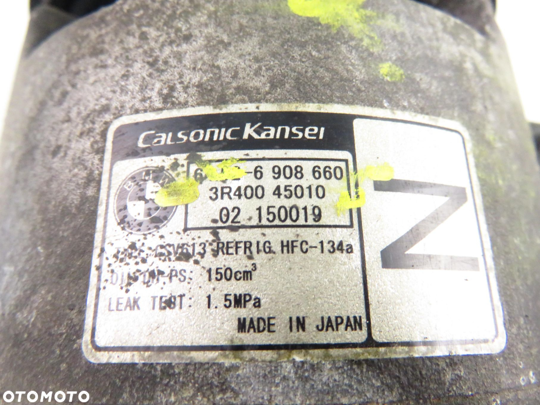 KOMPRESOR KLIMATYZACJI BMW 3 (E46) 318 i 136 - N42 B20 A 3R40045010 6908660 - 5
