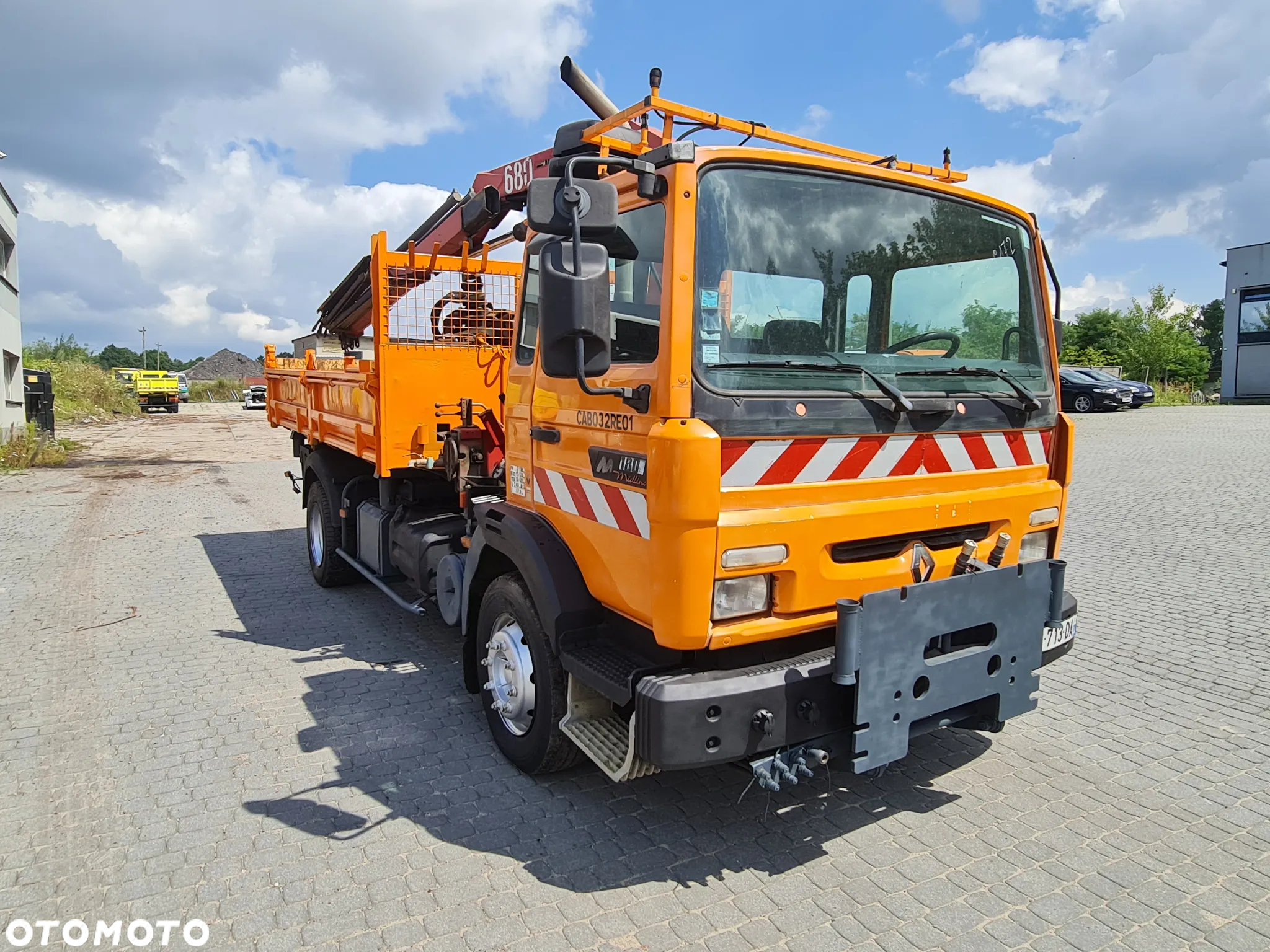 Renault Midliner Wywrotka 3 str HDS Czerpak Specjalny Czołownica - 6