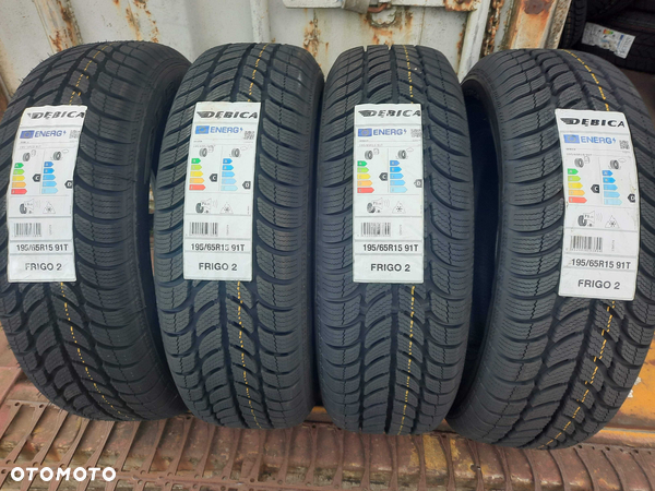 4szt opony zimowe używane 195/65R15 Dębica Frigo2 W-wa