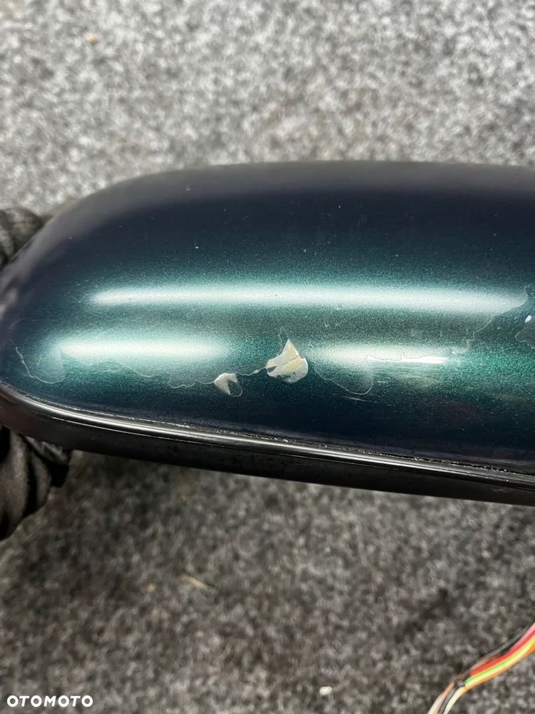 lusterko prawe bmw e38 8 pin lakier 324/6 Oxfordgruen - 9