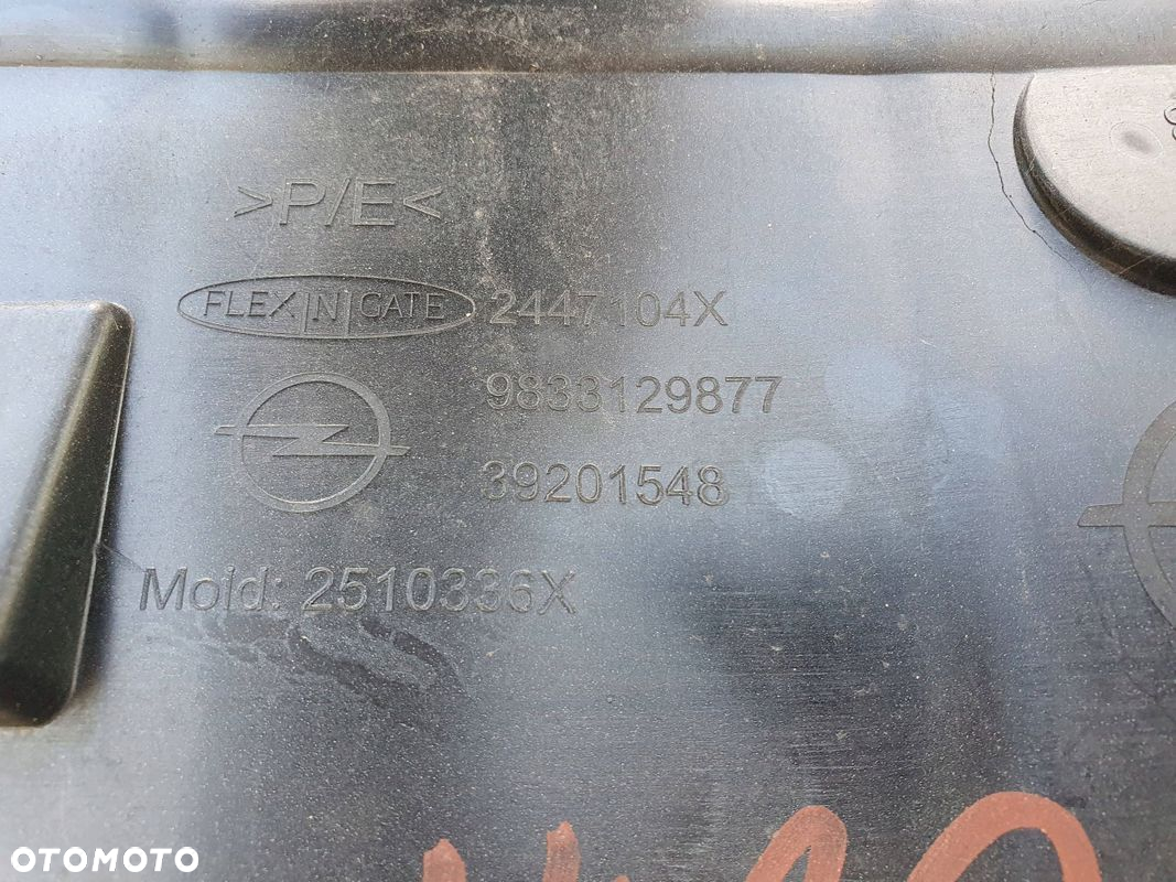 Opel Zafira D Zderzak przedni przód - 7