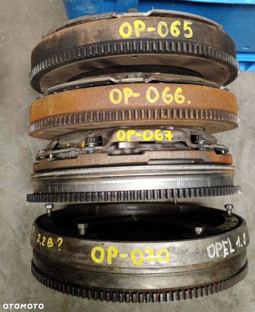 OPEL CHEVROLET DAEWOO SAAB SPRZĘGŁO KOŁO ZAMACHOWE TARCZA DOCISK DWUMAS - 12