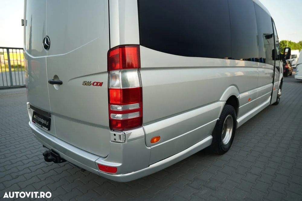 Mercedes-Benz SPRINTER 516 CDI / 2x AER CONDIȚIONAT / ECHIPAMENT ULTRA-ECHIPAT / PIELE / IMPORTAT - 13