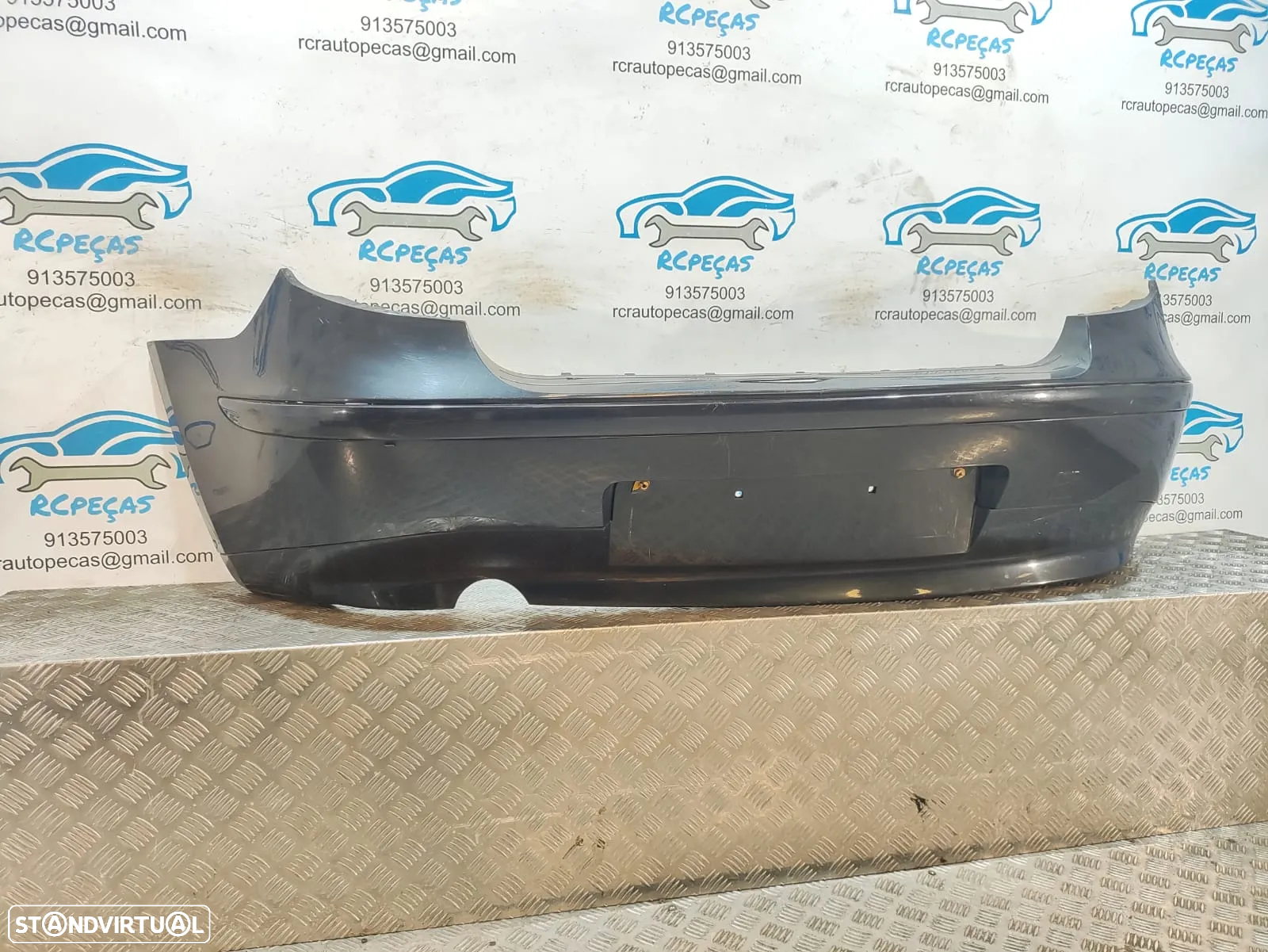 Parachoques traseiro original BMW SERIE 1 E81 E87 PRE-LCI - 3