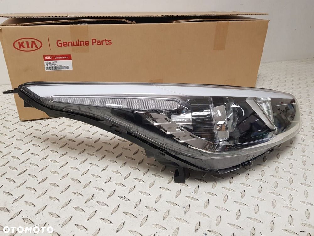NOWA ORYGINALNA LAMPA PRAWA PRZÓD PRZEDNIA KIA CEED 2 II 12- REFLEKTOR KOMPLETNY EUROPA 92102-A2000 - 4