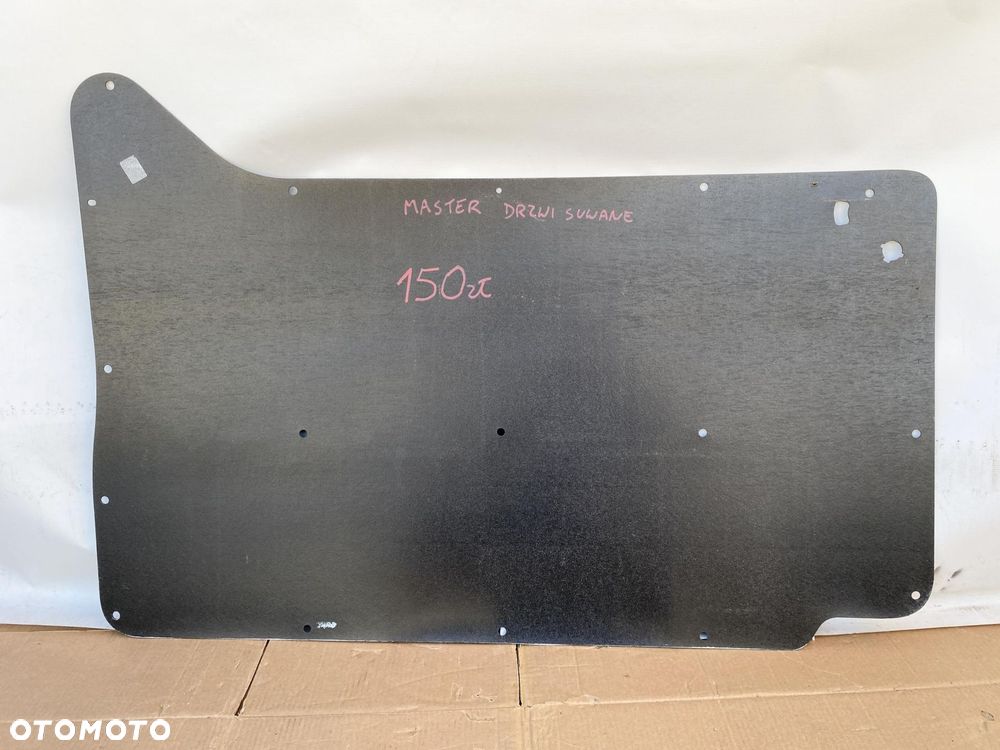 RENAULT MASTER 4 OPEL MOVANO 18-  PŁYTA BOCZEK TAPICERKA DRZWI SUWANE - 3