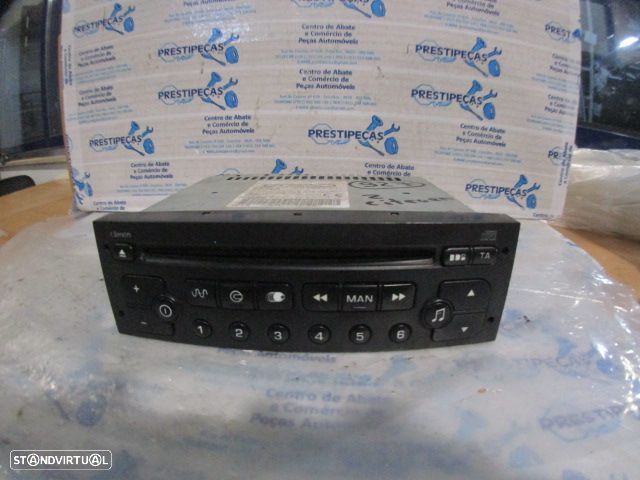 Radios 96627711XT CITROEN C2 2003 1.4HDI 70CV 3P CINZA ORIGINAL CLARION PU 2859A F - 1