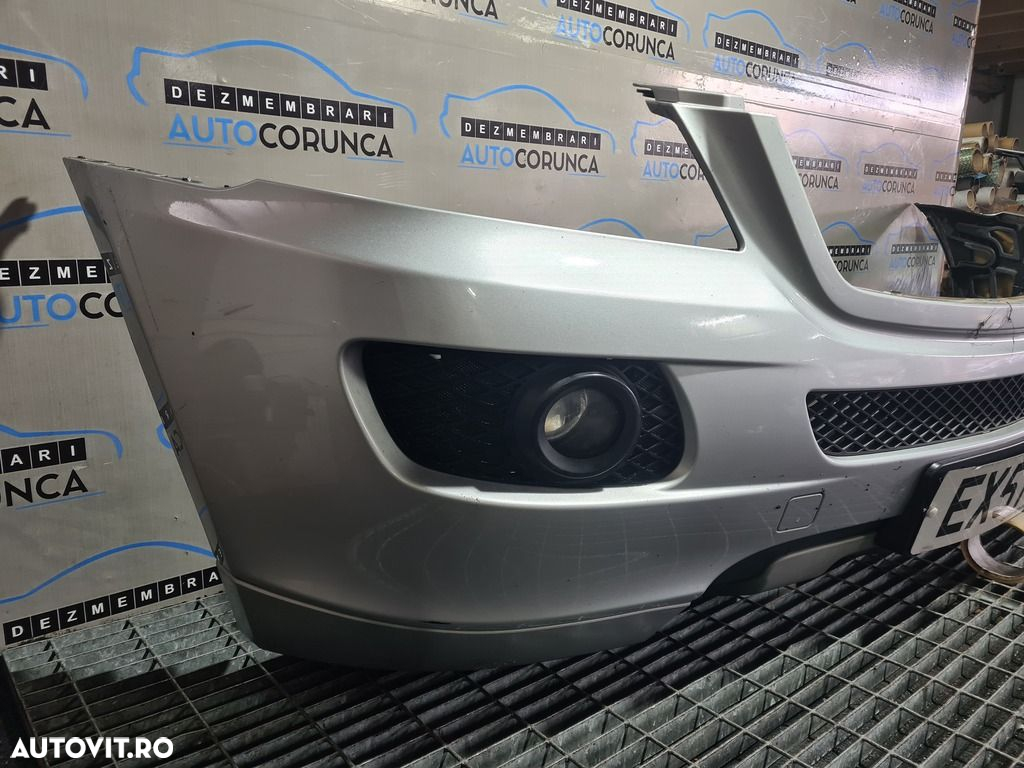 Bara fata Mercedes - Benz ML W164 2005 - 2008 ARGINTIU (776) model fara spalatoare far - 3