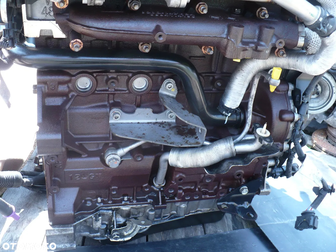 citroen peugeot 2.2hdi 10DZ55 4HN SILNIK 63TYS. PRZEBI. EU. - 7