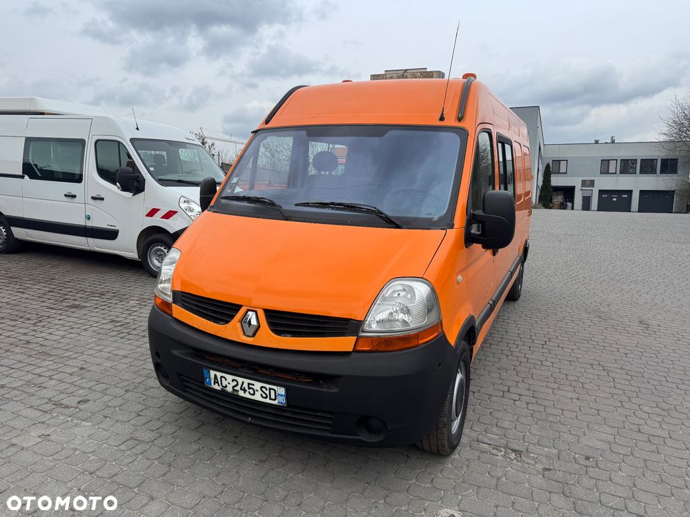 Renault Master Brygadówka 2009 r. 9 Osobowy 3 rzędy siedzeń 2m paka - 2