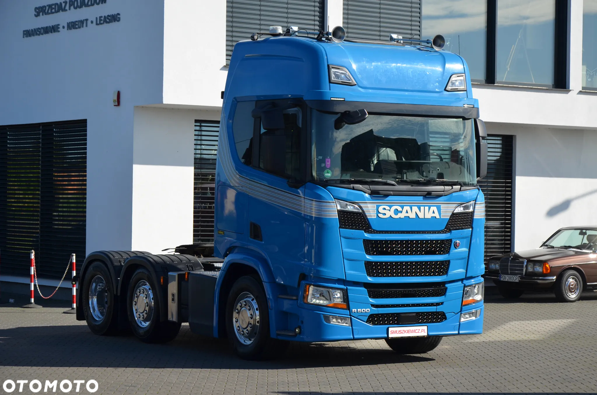 Scania R 500 6x2 PUSHER KLIMA P. SKÓRY LED MIKROFALÓWKA EKSPRES ALUSY KAMERA ACC NAVI 9540 - 3