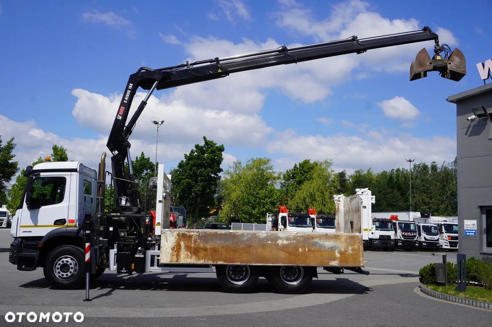 Mercedes-Benz Arocs 2636 6×4 / 100 tys. km! / HIAB X-Hiduo 188 / rotator / Wywrotka 3-stronna - 4
